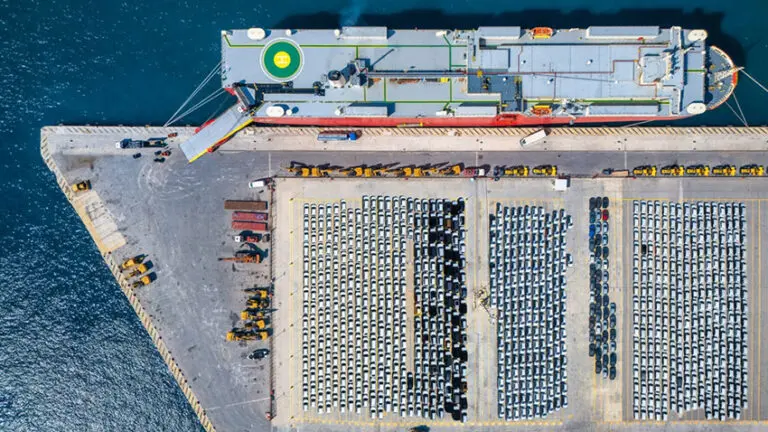 The average annual rate to charter a large car carrier reached $70,000 a day in June, according to shipbroker Clarksons, up from $42,500 at the end of last year, as vehicle exports out of China outpace the capacity of the ships built to move them.