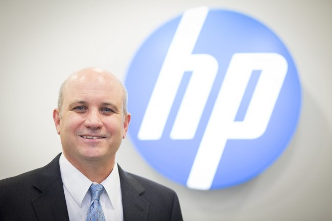 George Brasher MD of HP UK and Ireland