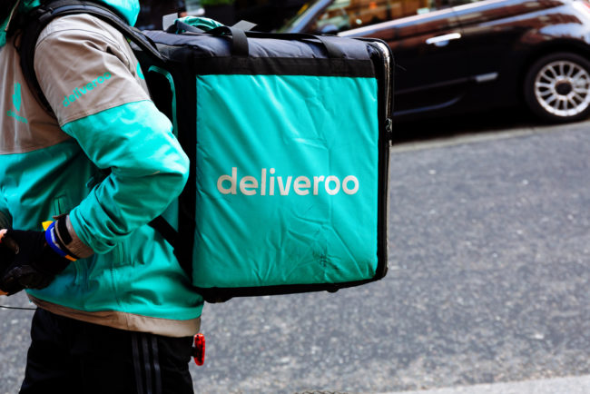 deliveroo courier