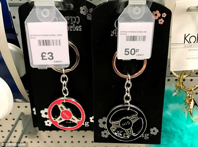 his & her keyring