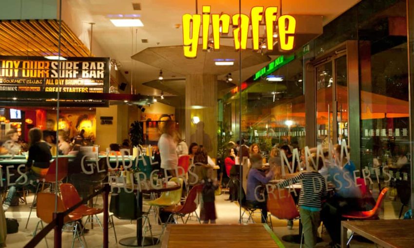 Hundreds of jobs are at risk as restaurant chains, Giraffe and Ed’s Easy Diner announces intention to enter into CVA to close 27 restaurants