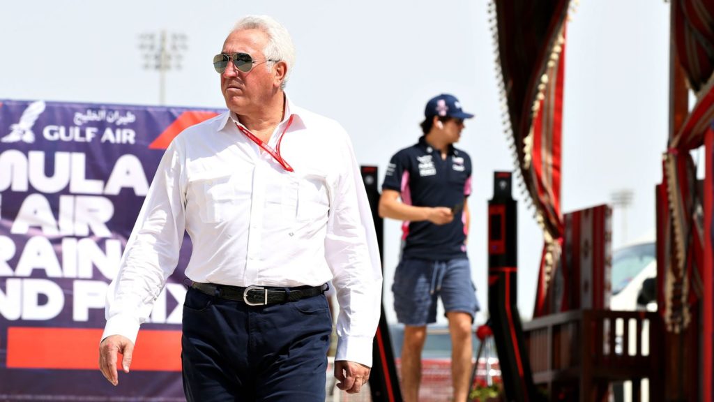 Lawrence Stroll owns the Racing Point Formula 1 team
