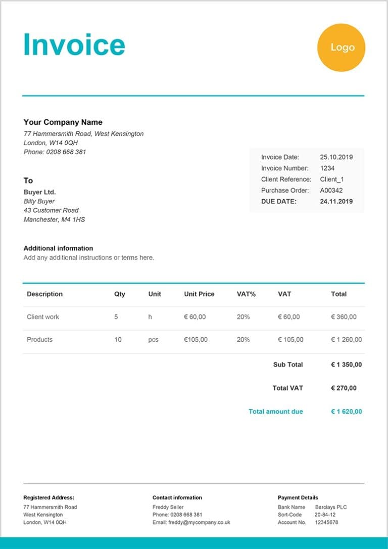 How to write an invoice | Free template & checklist