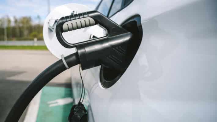 Electric car public charging