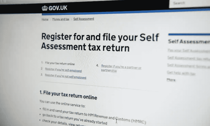Self Assessment tax