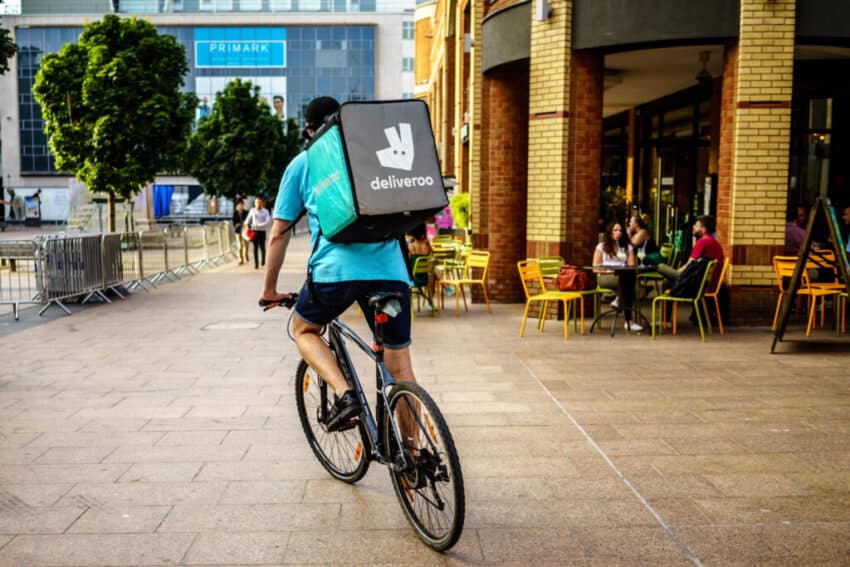 Deliveroo drivers