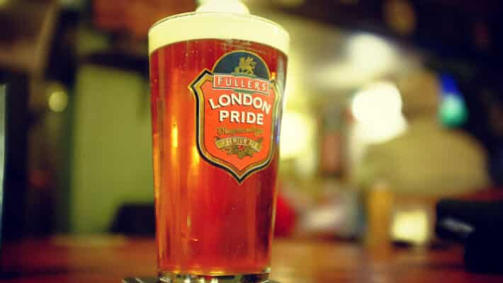 London Pride beer