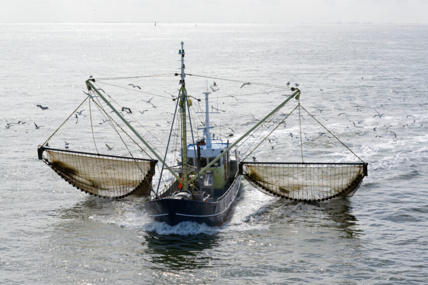 French fishing trawler