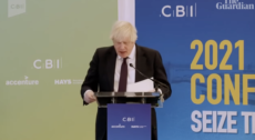 Boris Johnson has been criticised by senior business leaders and Conservative MPs for a “rambling” speech to top industry figures that saw him extensively praise Peppa Pig World, compare himself to Moses and imitate the noise of an accelerating car.