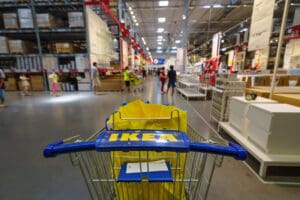 The prices of Ikea furniture and homeware are to rise as a result of lasting disruption to its supply chain, the brand’s owner has warned, after increased costs of raw materials and transport knocked its full-year profits.