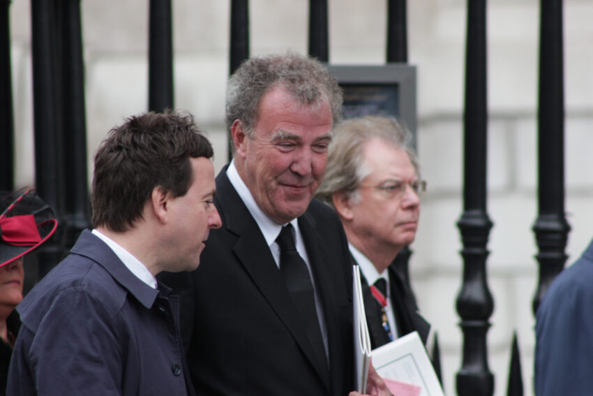 Jeremy Clarkson has backed farmers protesting against a plan to ban meat and dairy from council events, calling it “utter, utter madness”.