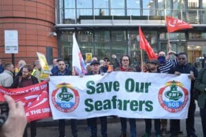 P&O Ferries broke the law by choosing to sack 800 workers without consultation because “no union could accept our proposals”, the firm’s boss has admitted.