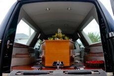 Adverts for two funeral providers have been banned after they misleadingly implied that their MDF coffins were more eco-friendly than other options.