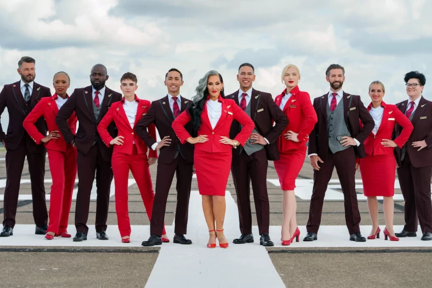 Virgin Atlantic removes need for staff members to wear gendered clothing