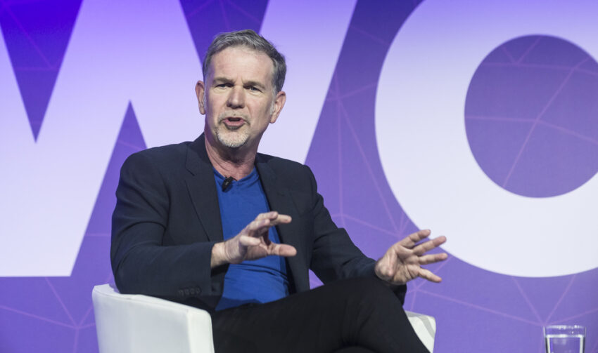 The Netflix co-founder Reed Hastings is stepping aside as co-chief executive of the world’s largest streaming service as it returns to growth.