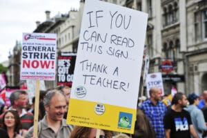 Families face disruption on Wednesday as striking teachers force up to 4.5 million pupils to stay away from school on the biggest day of industrial action for a decade.