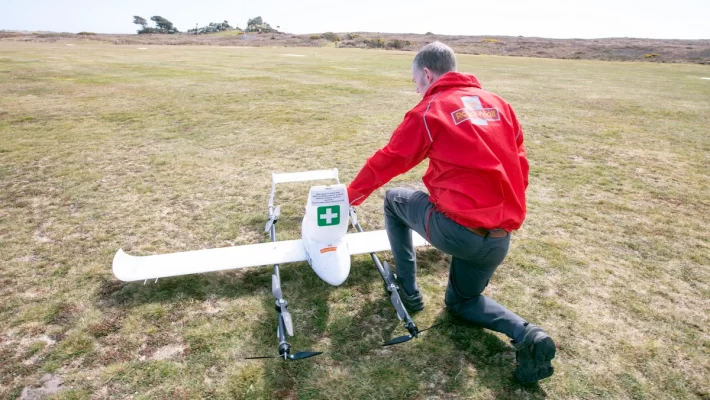 Drones will take to the sky in the Orkney Islands, as part of a £1.2m funding package to encourage more innovative and cleaner freight delivery solutions across the country.