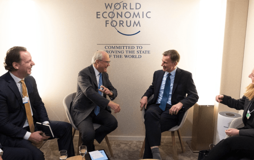 Chancellor Jeremy Hunt has championed British excellence in tech and called for further investment into the UK tech industry at the World Economic Forum Annual Meeting in Davos.