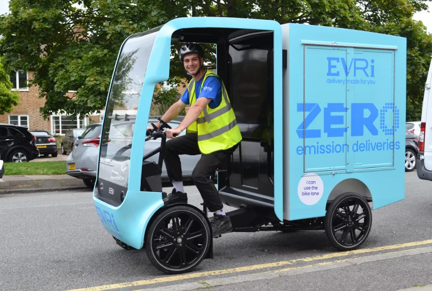 Evri Accelerates Sustainability with £19m Investment in E-Cargo Bikes thumbnail