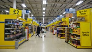 Tesco is lowering prices "as quickly as possible," according to its chief executive, in the latest sign that inflationary pressures in the UK may be subsiding.