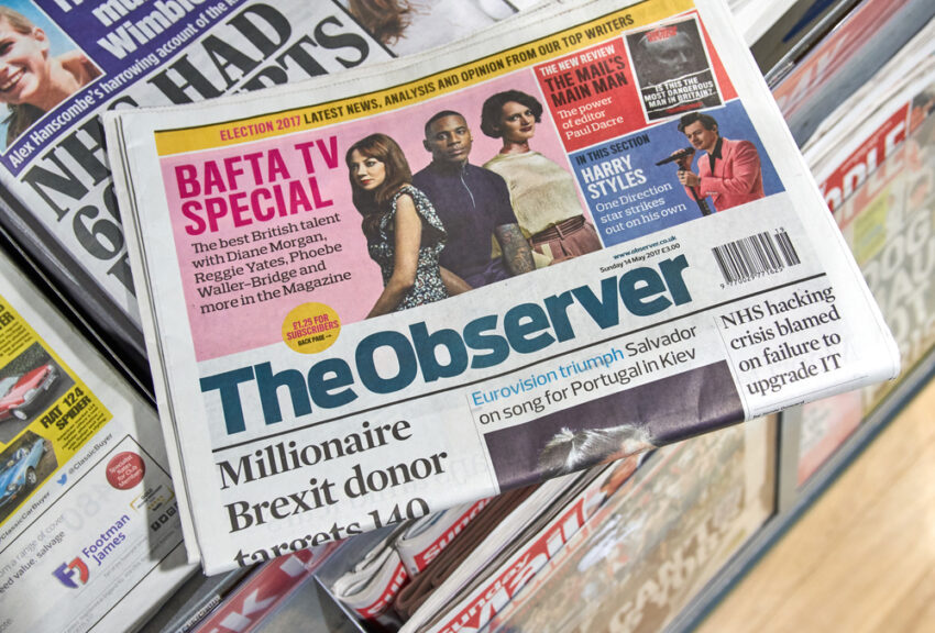 Dale Vince expresses interest in buying The Observer to enhance media plurality