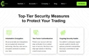 Security is a top priority in the world of online trading!