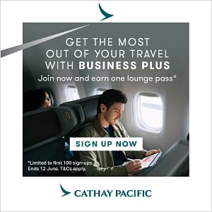 Cathay Pacific ad
