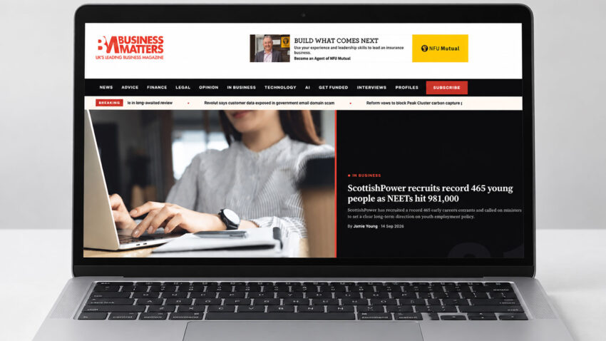 The new Business Matters website went live today, rebuilt from scratch by the publisher's own team and designed for readers who arrive on a phone.